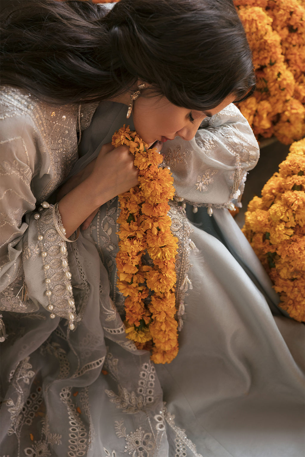 Dhoop Kinara By Afrozeh Embroidered Chiffon Collection