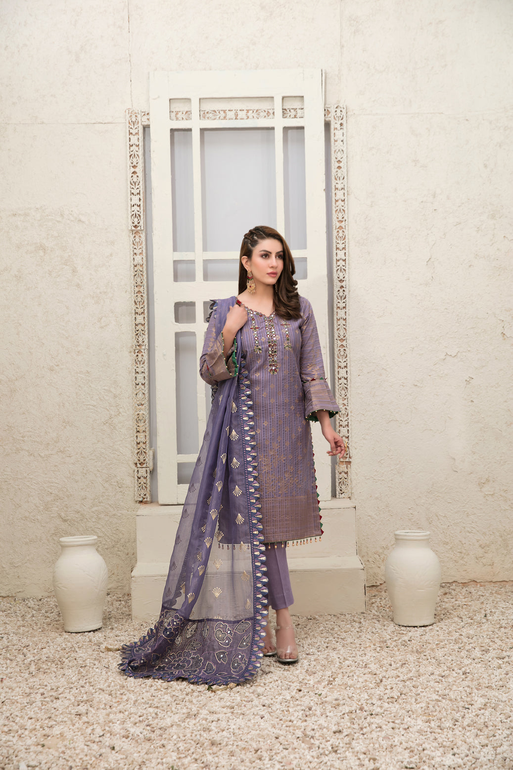 Giselle Printed And Embroidered Lawn Collection By Tawakkal 100% Original