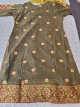 Pakistani Stitched Embroidery Party Wear Dresses Ready To Ship