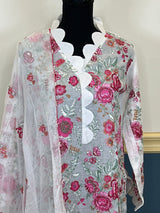 Luxury Embroidered lawn Ready To Ship