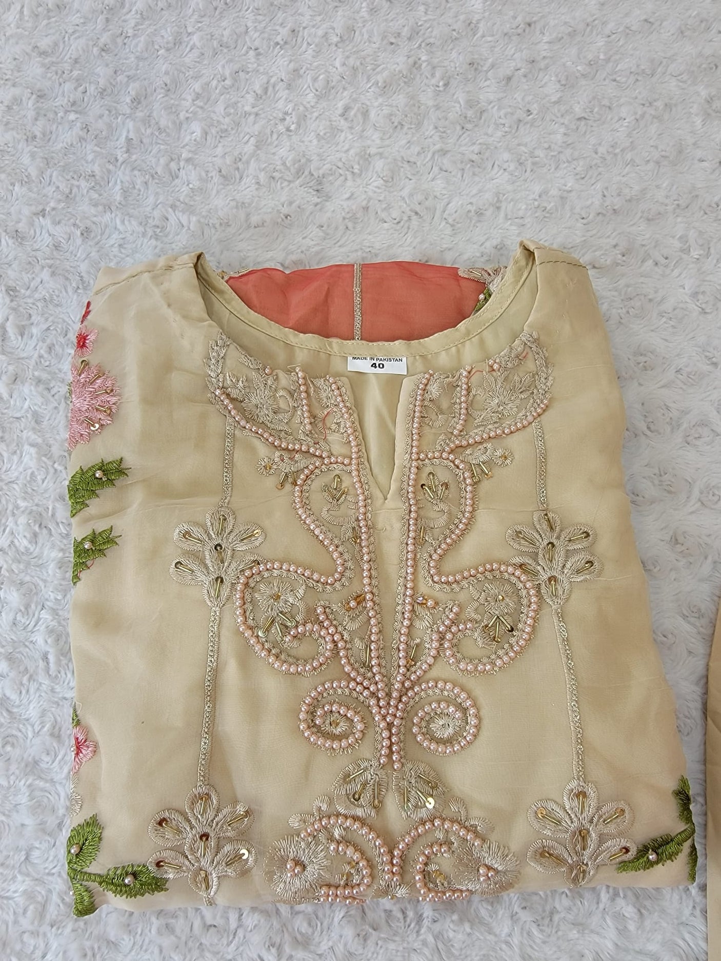 Pakistani Stitched Embroidery Party Wear Dresses Ready To Ship