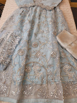 Pakistani Stitched Embroidery Party Wear Dresses Ready To Ship