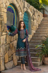 Jaan-E-Ada Digital Print and Embroidered Lawn Collection By Tawakkal 100% Original