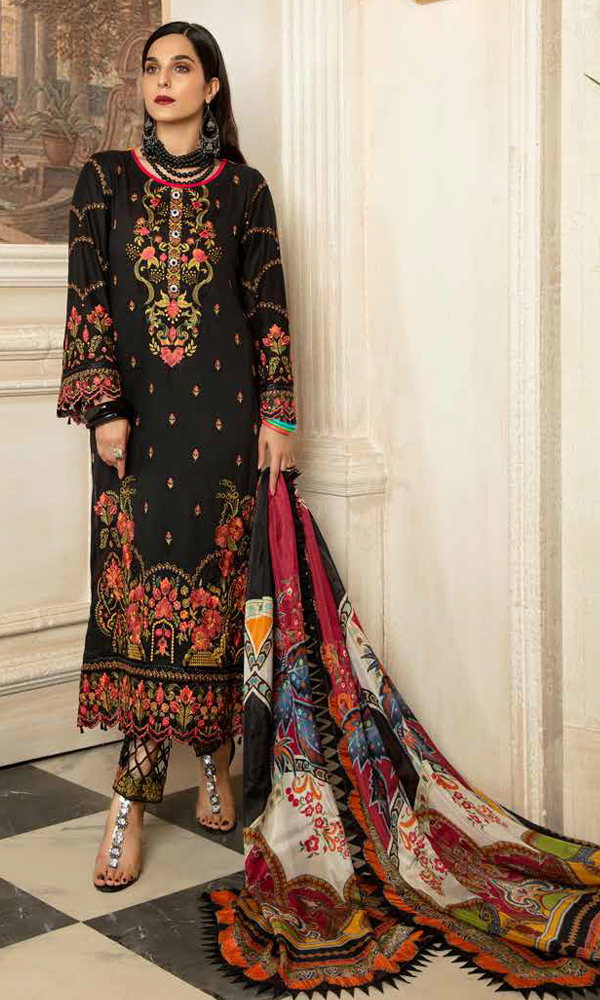 Janique Luxury Lawn`20-100% Original Guaranteed