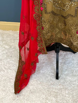 Pakistani Embroidered Party wear  Ready To Ship