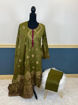 Pakistani Stitched Embroidery Party Wear Dresses Ready To Ship