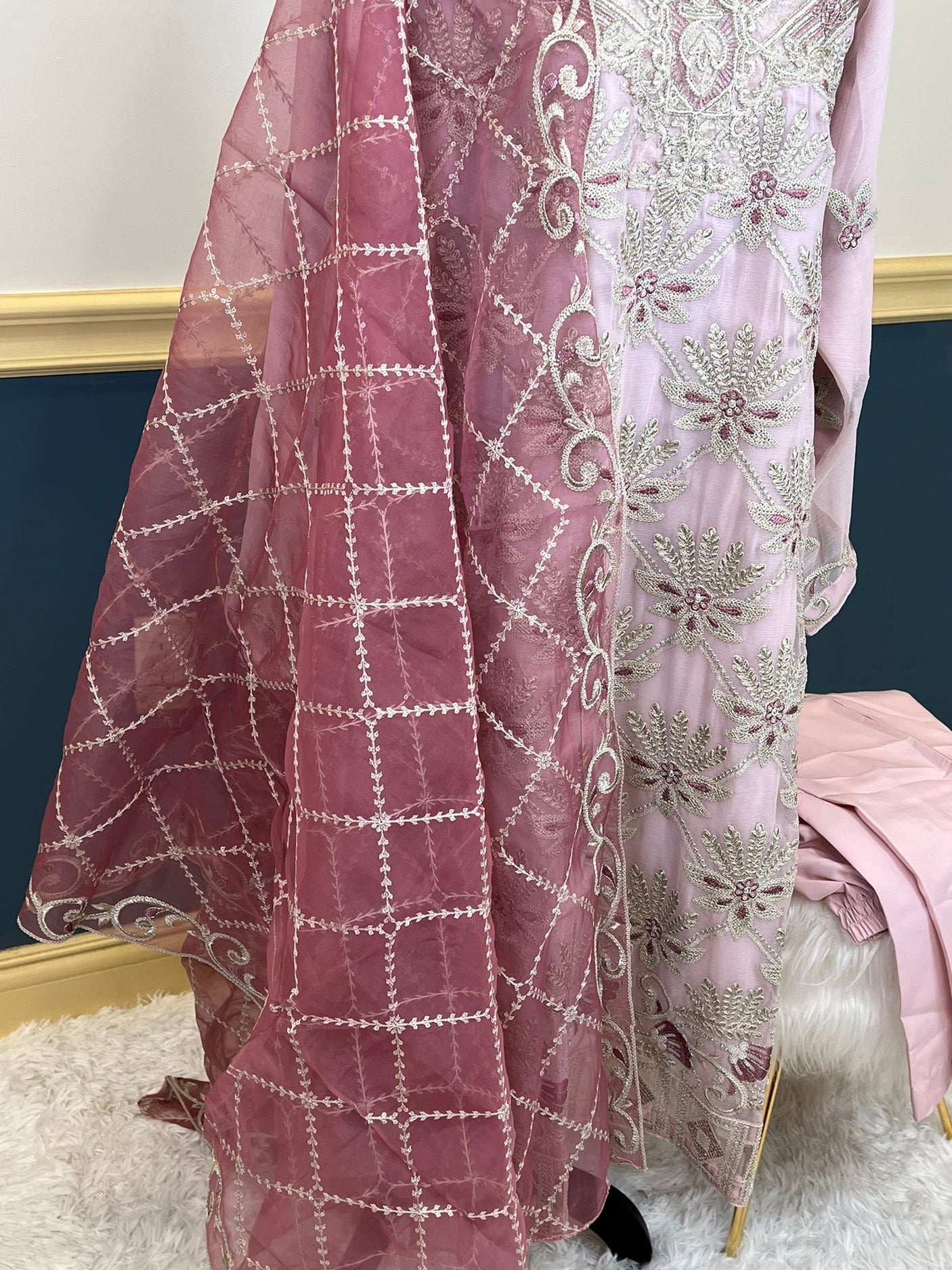 Pakistani Embroidered Party wear  Ready To Ship