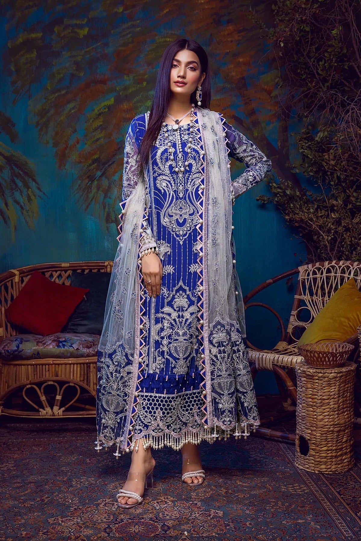 Barroco by Adan’s Libas Chiffon Collection 2021 -100% Original Guaranteed