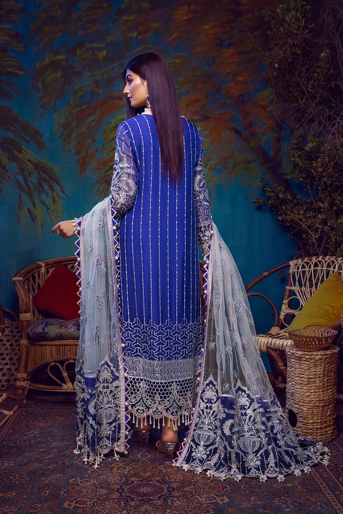 Barroco by Adan’s Libas Chiffon Collection 2021 -100% Original Guaranteed