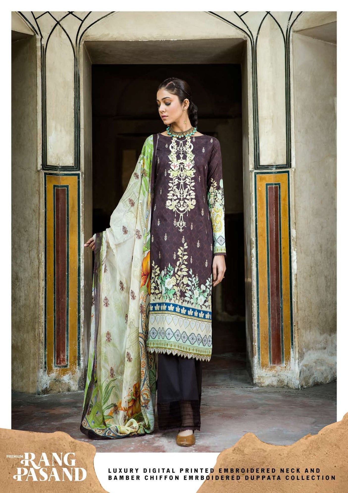 Rang Pasand Lawn Collection By Gull Jee-100% Original Guaranteed