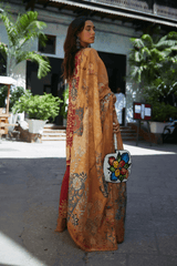 Qalamkar Luxury Lawn 100% Original