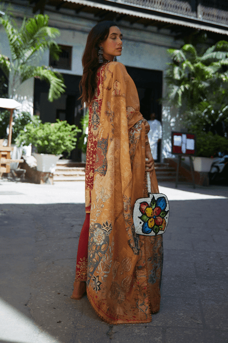 Qalamkar Luxury Lawn 100% Original