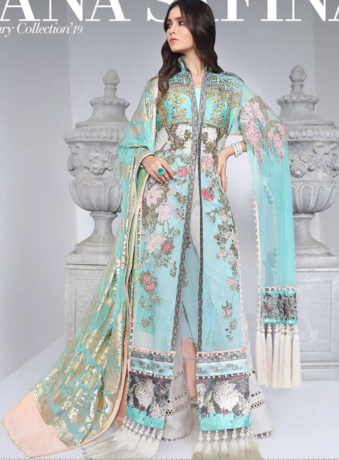 Sana Safinaz Luxury Eid Collection-100% Original Guaranteed