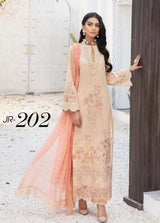 NAVELI By Johra Embroidered Lawn Collection 100% Original