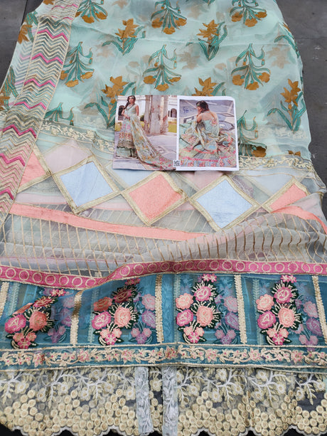 Pakistani Stitched Embroidery Party Wear Dresses Ready To Ship