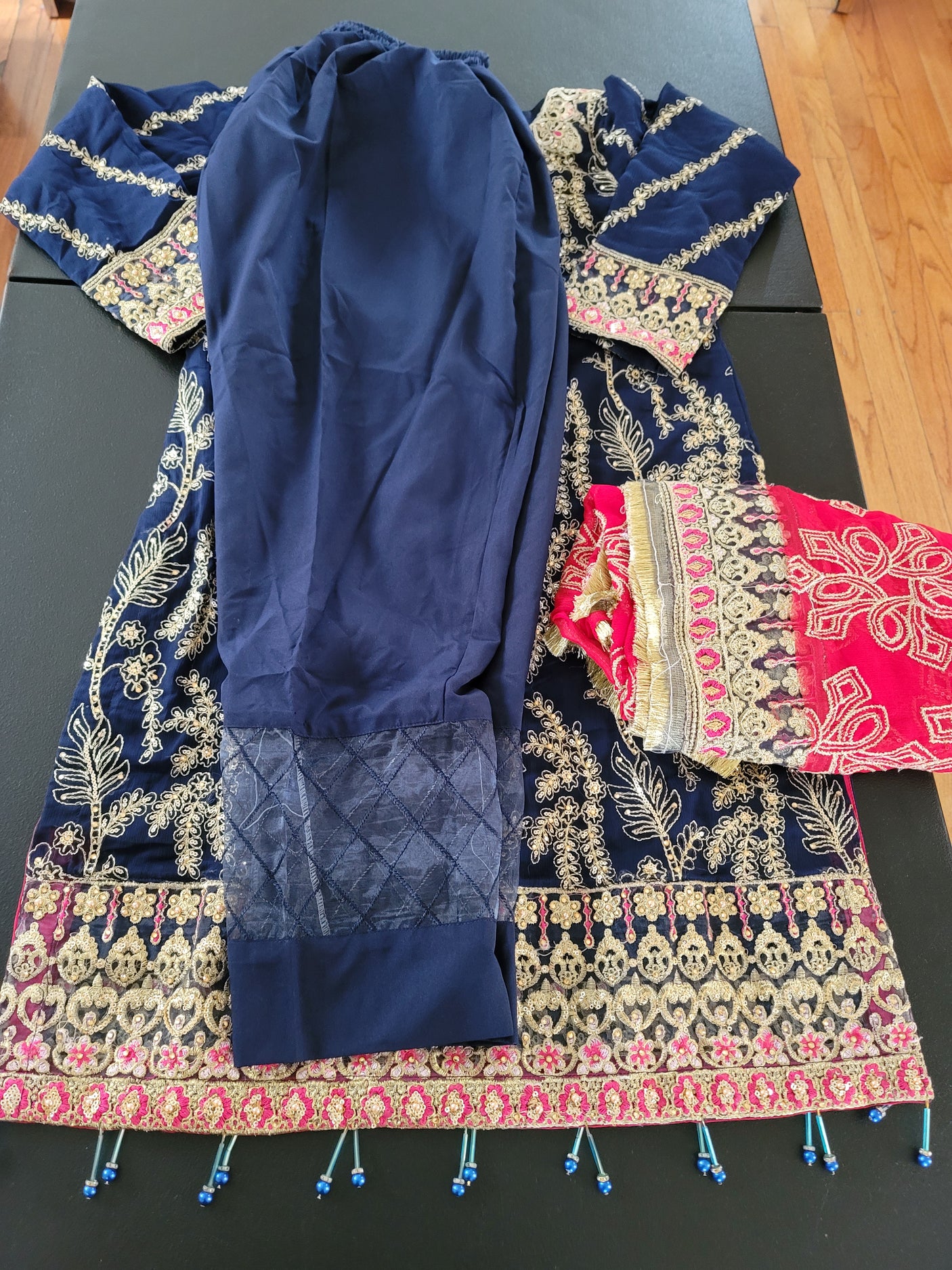 Pakistani Stitched Embroidery Party Wear Dresses Ready To Ship