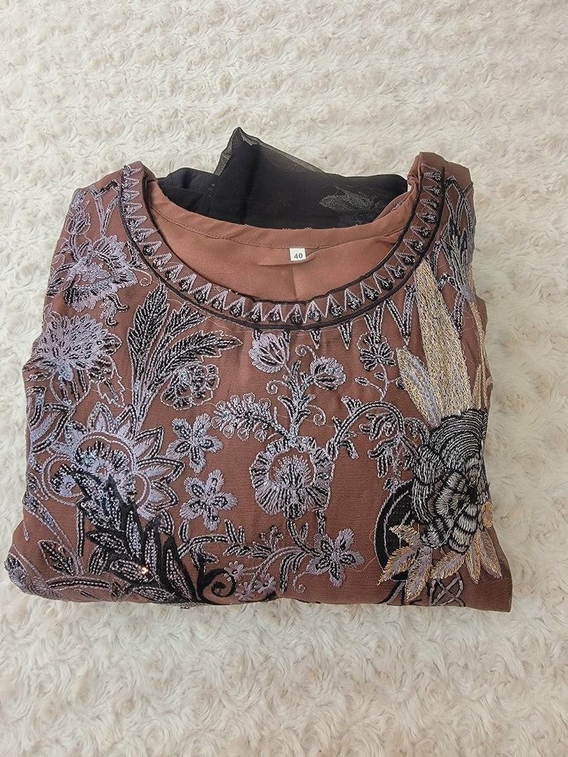 Pakistani Embroidered Party wear  Ready To Ship