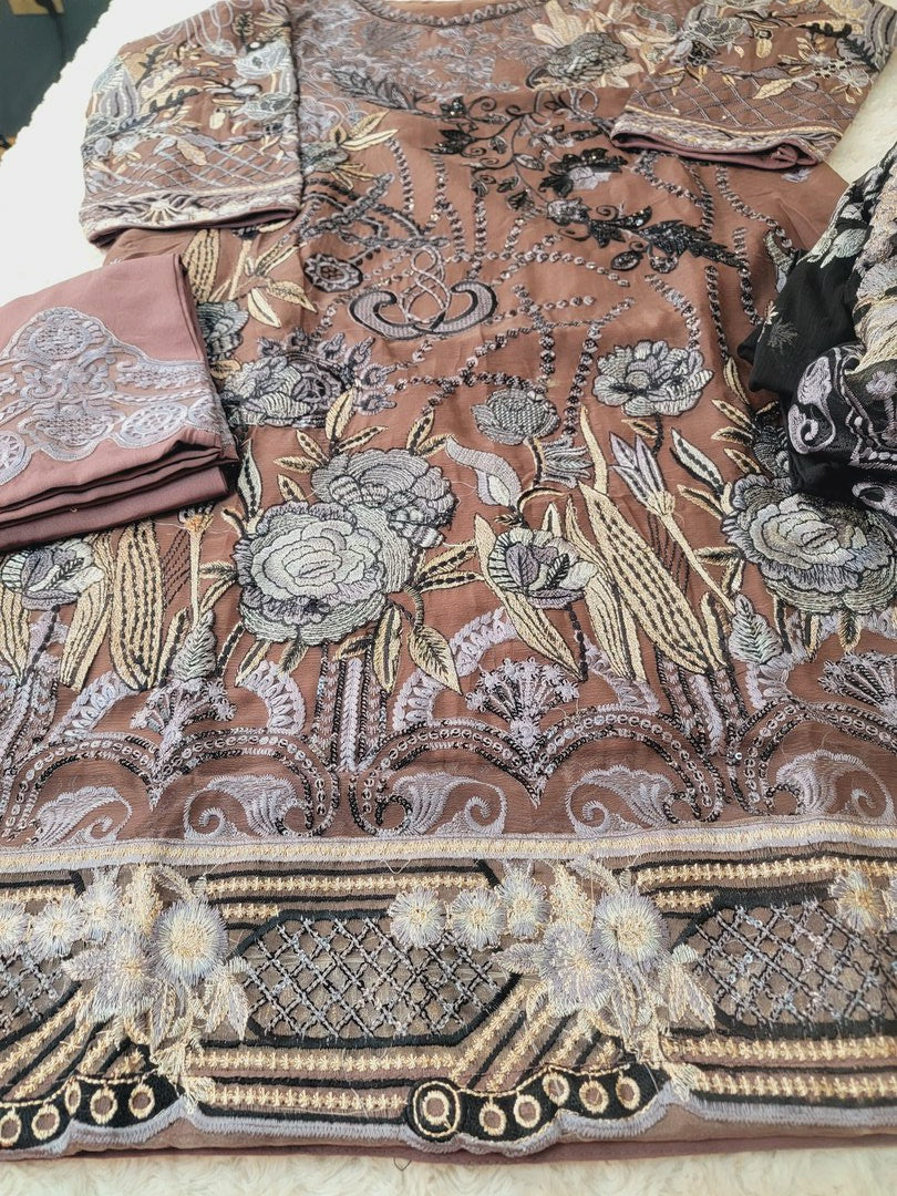 Pakistani Embroidered Party wear  Ready To Ship