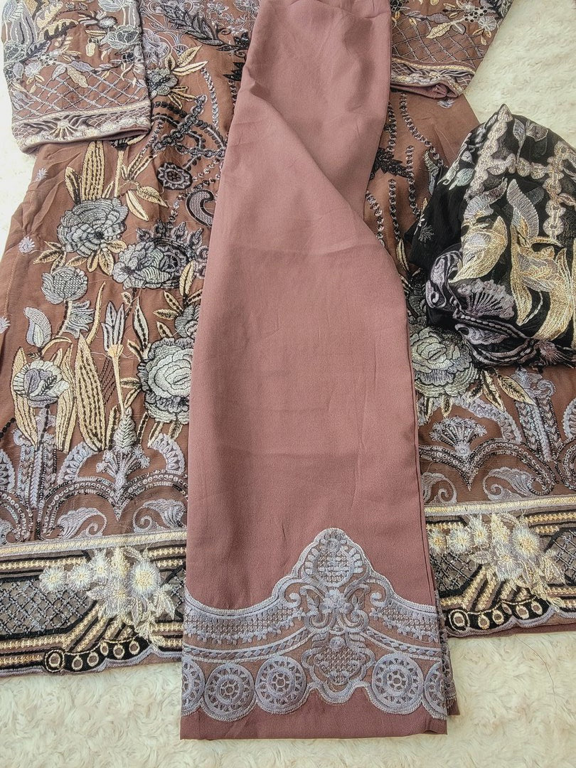 Pakistani Embroidered Party wear  Ready To Ship