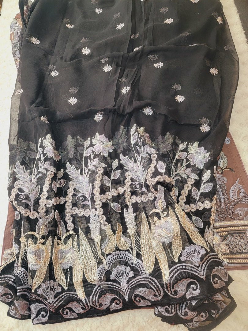 Pakistani Embroidered Party wear  Ready To Ship