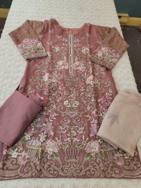 Pakistani Embroidered Party wear  Ready To Ship