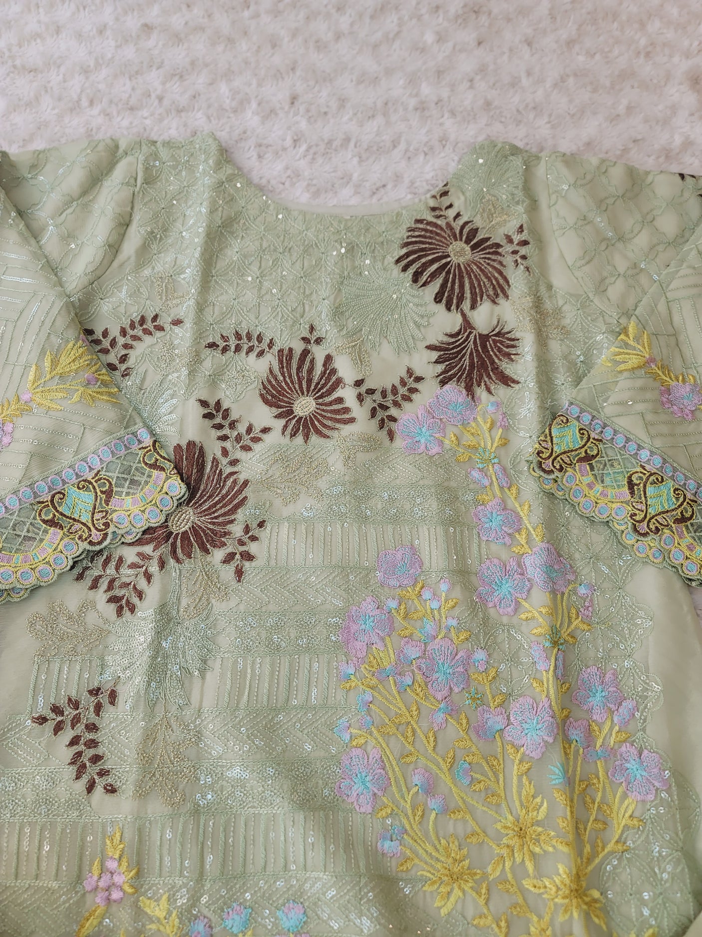 Pakistani Embroidered Party wear  Ready To Ship