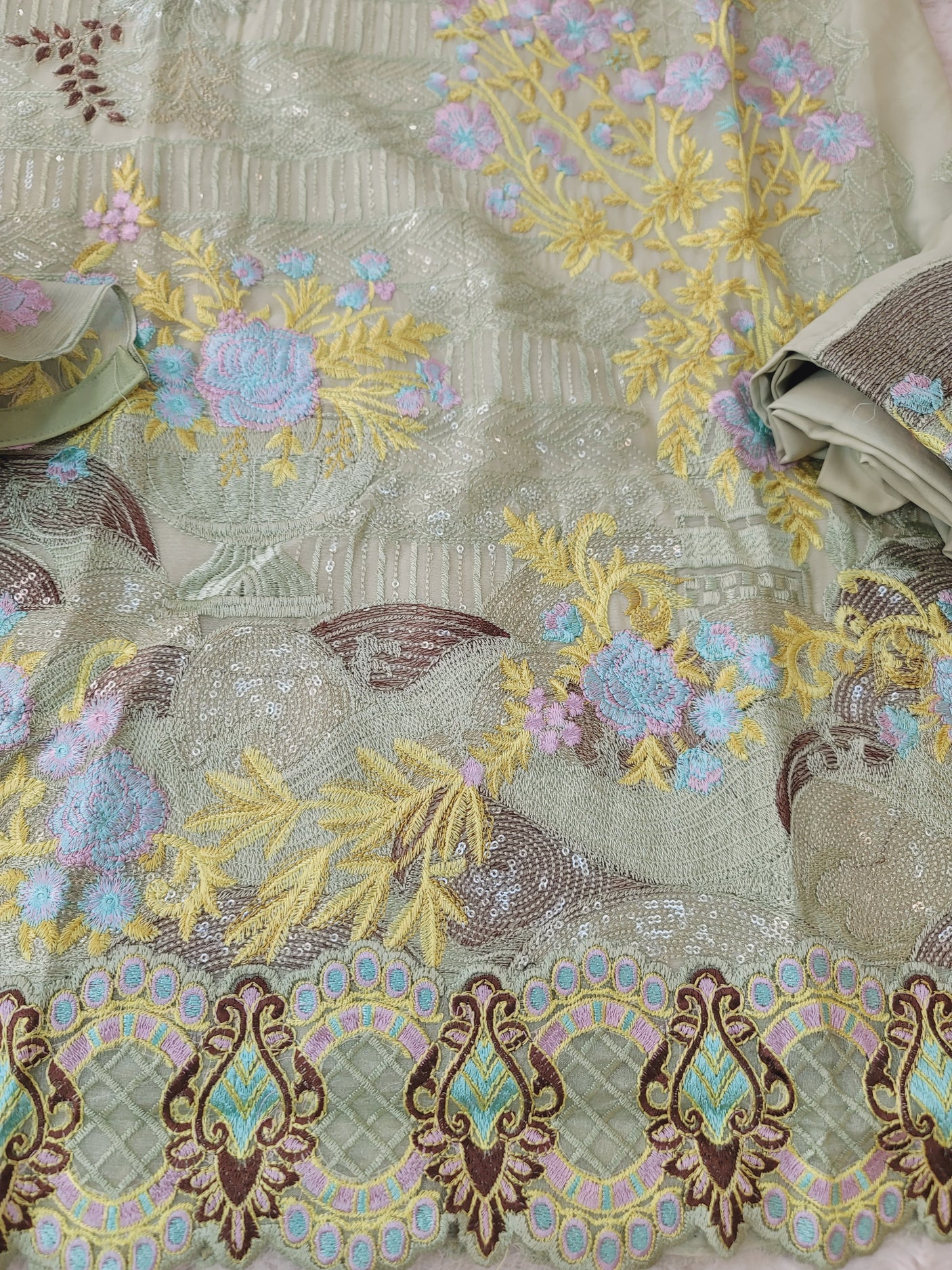 Pakistani Embroidered Party wear  Ready To Ship