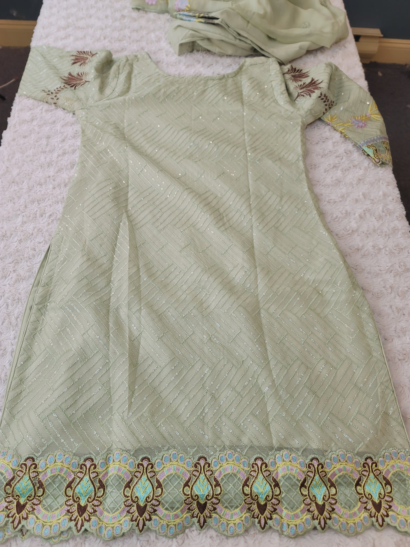 Pakistani Embroidered Party wear  Ready To Ship