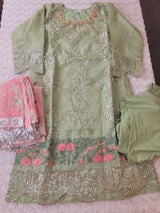 Pakistani Embroidered Party wear  Ready To Ship