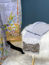 Pakistani Stitched lawn Embroidered Salwar kameez ready to ship