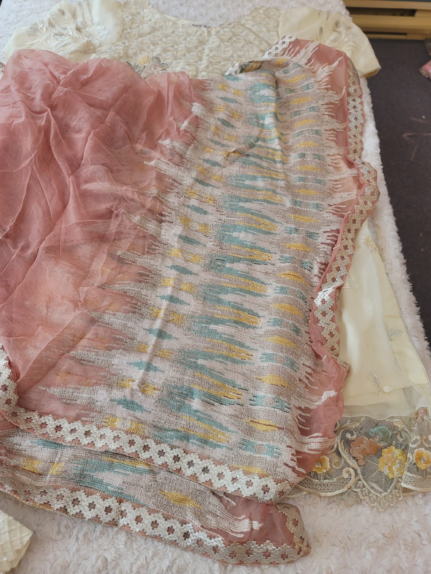 Pakistani Stitched Embroidery Party Wear Dresses Ready To Ship