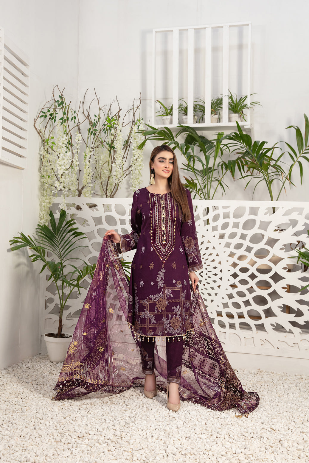 Nashmia By Tawakkal Collection 100% Original