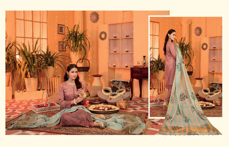 Festive Luxury by Tawakkal Embroidered Lawn Collection 2021 -100% Original Guaranteed