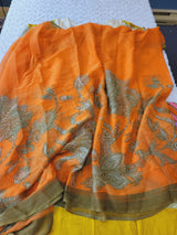 Indian Cotton Stitched Embroidery Suit Ready To Ship