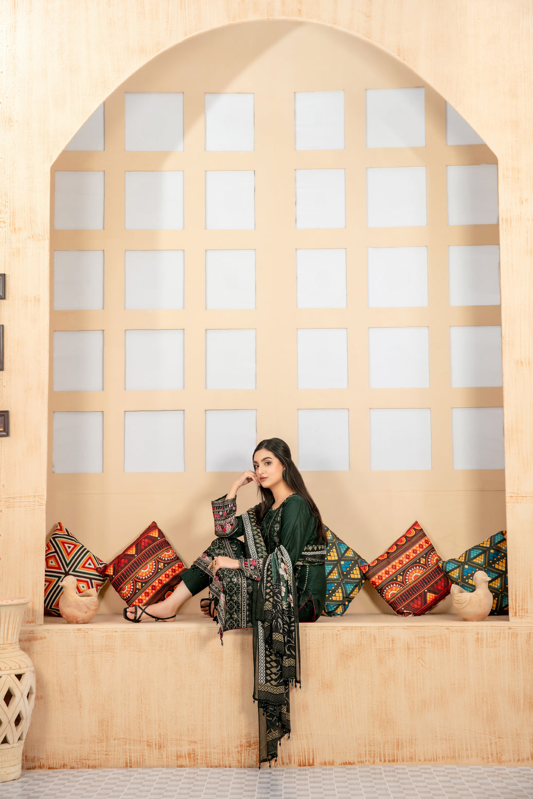 Gulrukh by Tawakkal Collection 100% Original