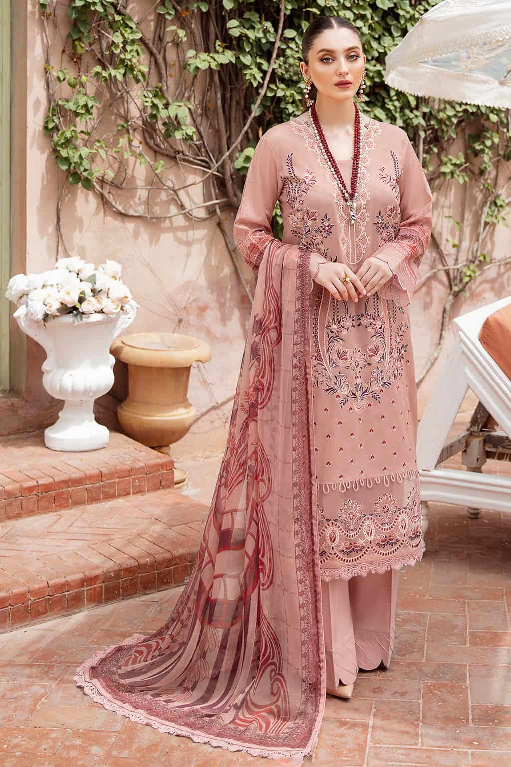 Mashaal By Ramsha Luxury Lawn 100% Original Ready To Ship
