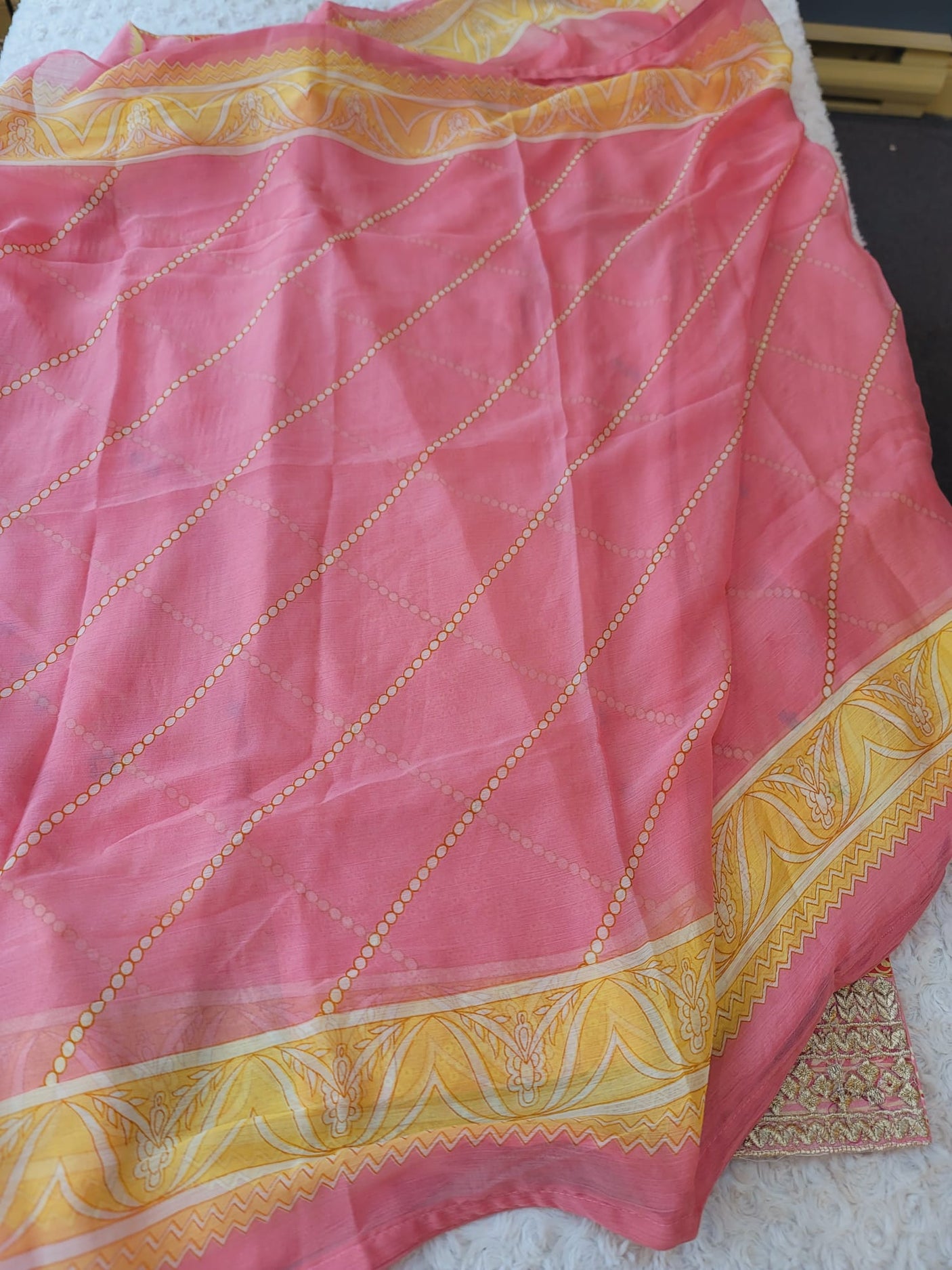 Pakistani Stitched lawn Embroidered Salwar kameez ready to ship