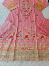 Pakistani Stitched lawn Embroidered Salwar kameez ready to ship