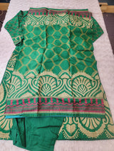 Pakistani linen Embroidered Salwar kameez Ready To Ship