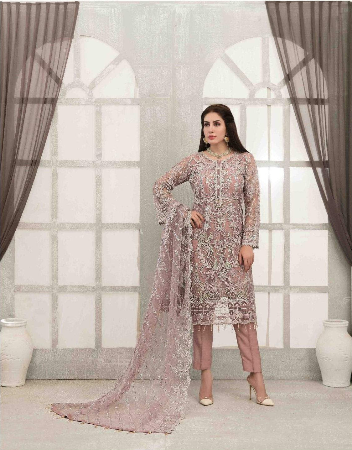 Bala By Tawakkal Chiffon Embroidered Collection 2021 -100% Original Guaranteed