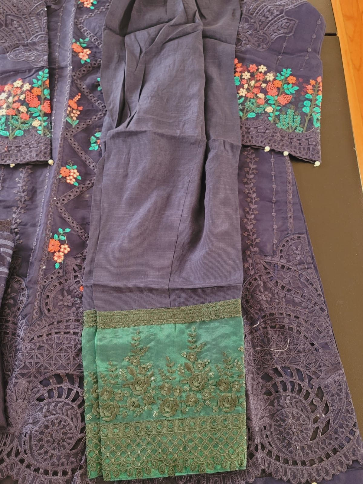 Pakistani Stitched Embroidery Party Wear Dresses Ready To Ship