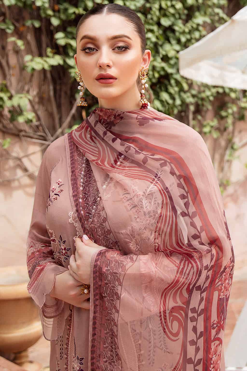 Mashaal By Ramsha Luxury Lawn 100% Original Ready To Ship