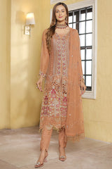 La'Fleur By Maryam's Chiffon Embroidered Collection