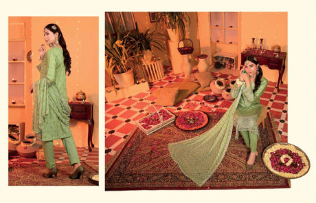 Festive Luxury by Tawakkal Embroidered Lawn Collection 2021 -100% Original Guaranteed