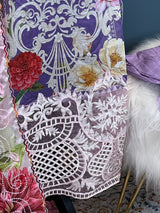 Pakistani Stitched Luxury Embroidered lawn Salwar kameez ready to ship