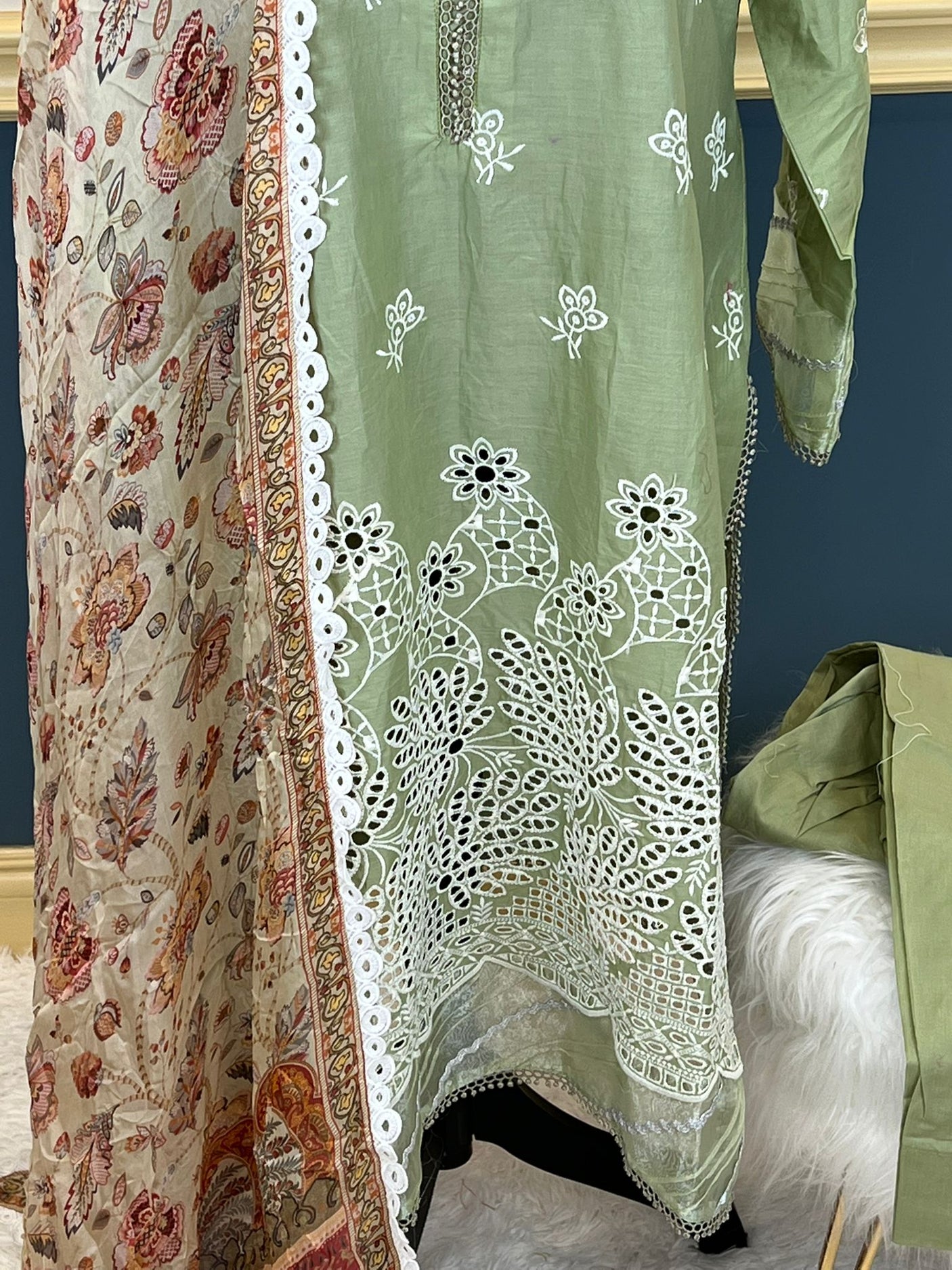 Pakistani Stitched Embroidery Party Wear Dresses Ready To Ship