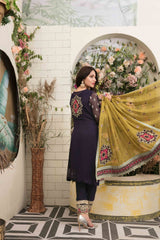 LUCILLE By Tawakkal Chiffon Embroidered Collection 2021 -100% Original Guaranteed