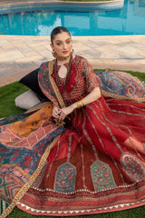 Charizma Diamond Dust Luxury Chiffon Embroidered 100% Original Guaranteed