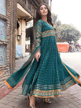 Aarzo by Charizma Premium Embroidered Luxury Chiffon Collection 100% Original