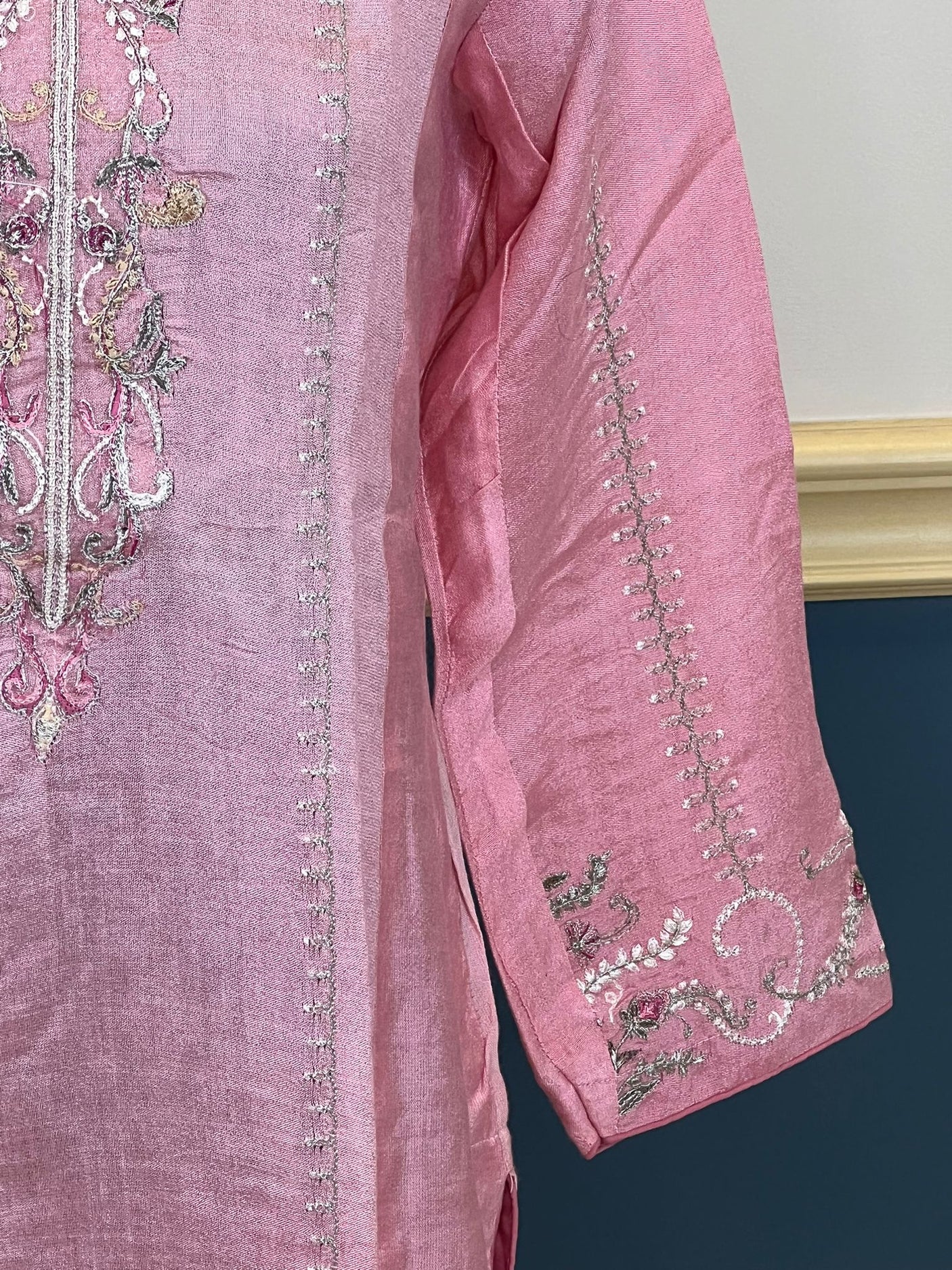 Pakistani Stitched Embroidery Party Wear Dresses Ready To Ship